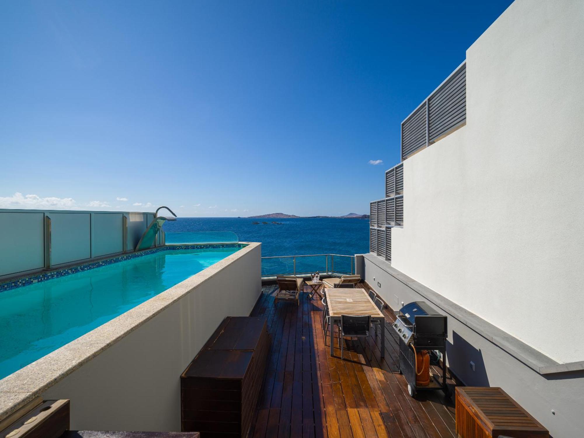 Penthouse With Private Swimming Pool Lejlighed Melenara Eksteriør billede