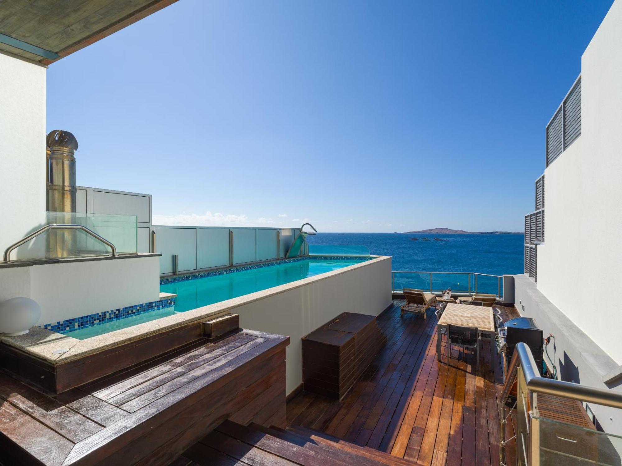 Penthouse With Private Swimming Pool Lejlighed Melenara Eksteriør billede